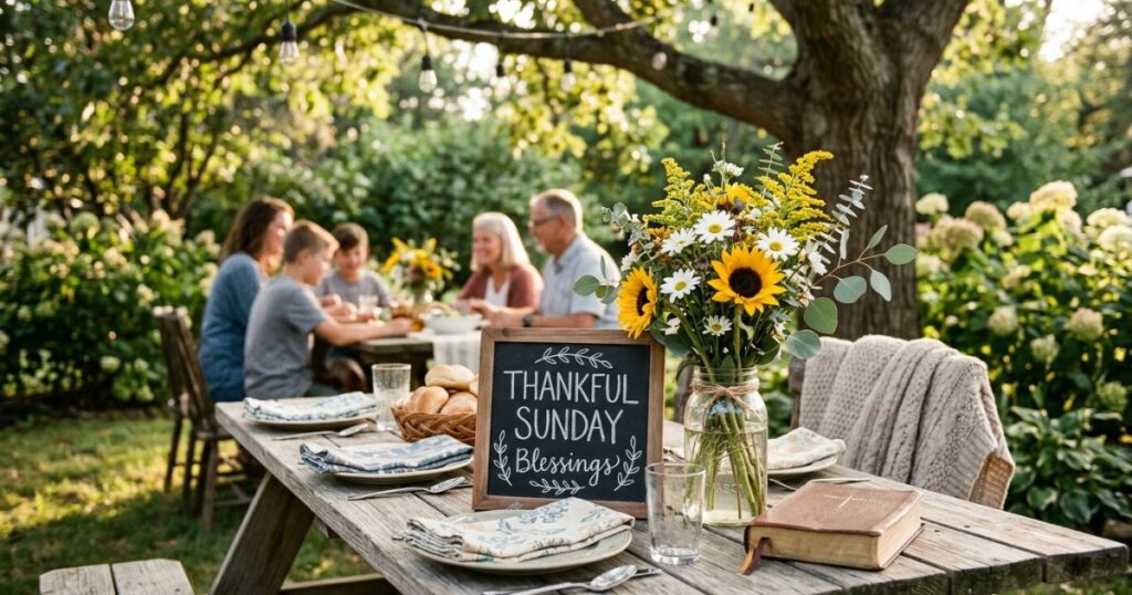 Thankful Sunday Blessings