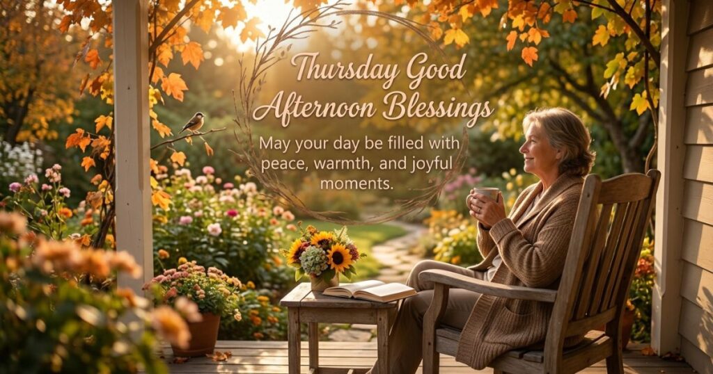 Thursday Good Afternoon Blessings