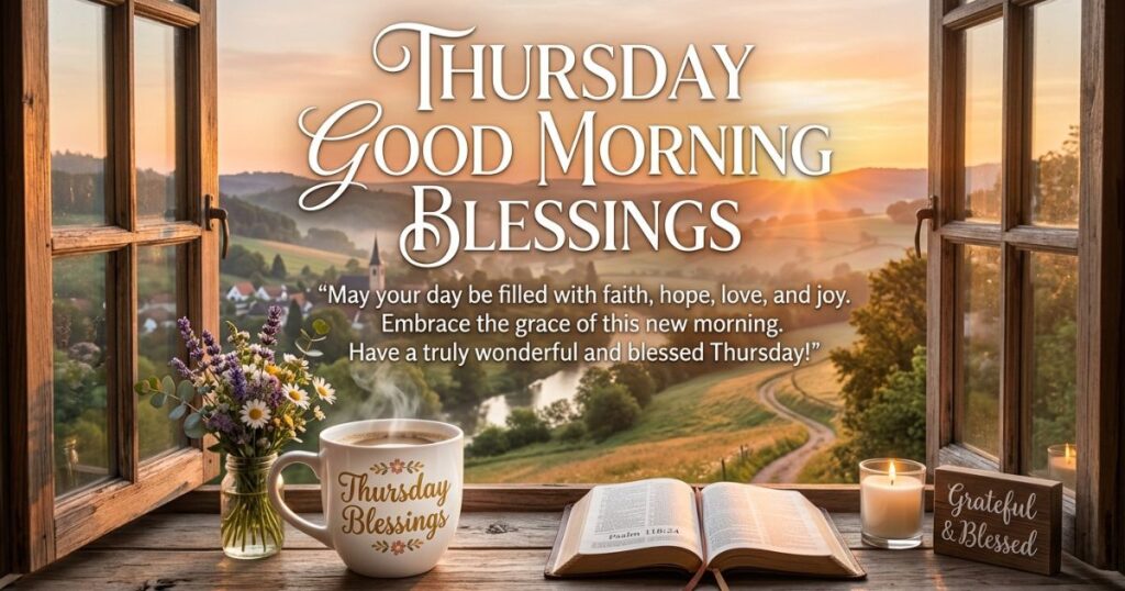 Thursday Good Morning Blessings