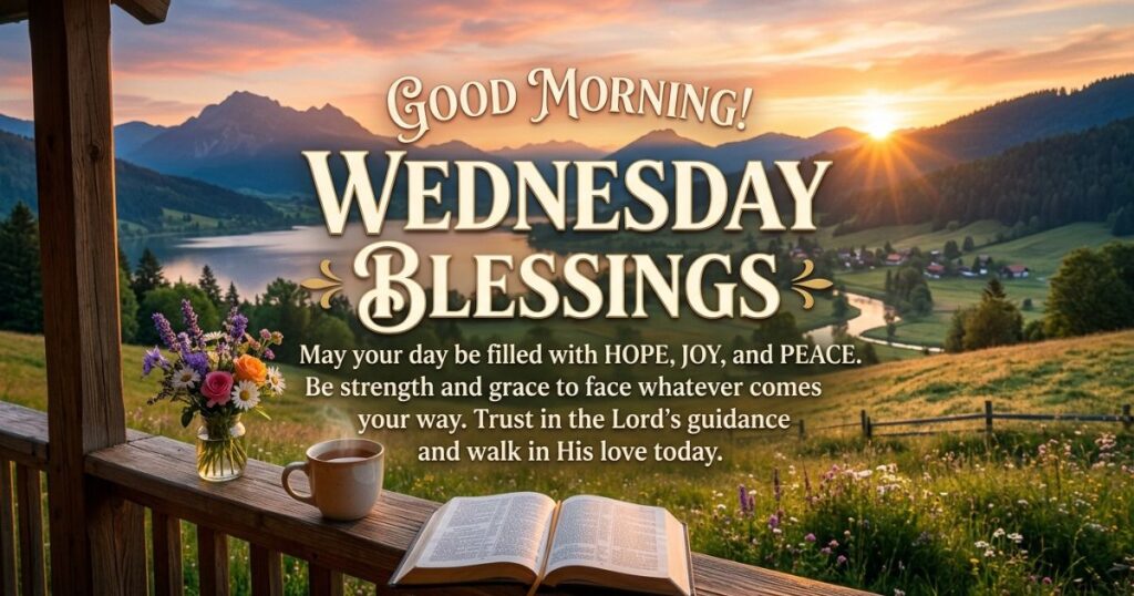 Wednesday Good Morning Blessings