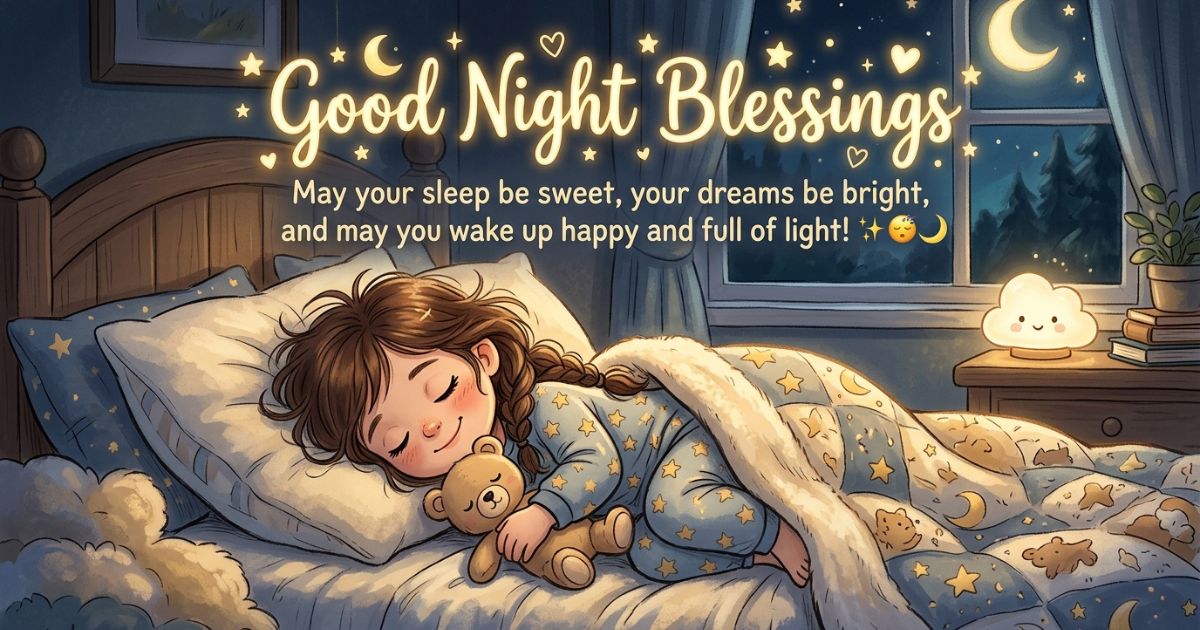cute good night blessings