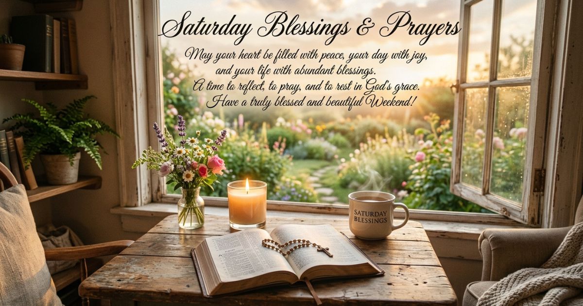 saturday blessings and prayers